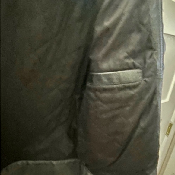 Ducati Black Leather Bomber Jacket for Men - Picture 10 of 12